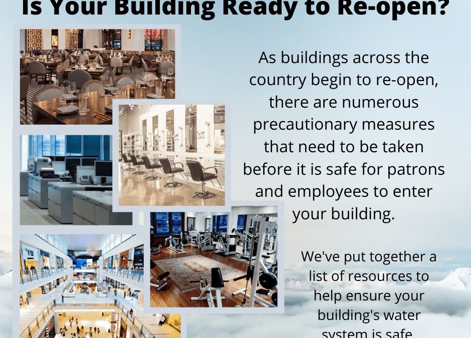 Resources to help you get your building ready to re-open