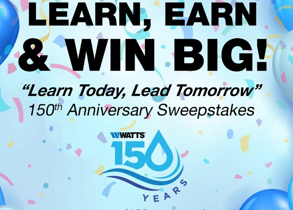 Watts 150th Sweepstakes