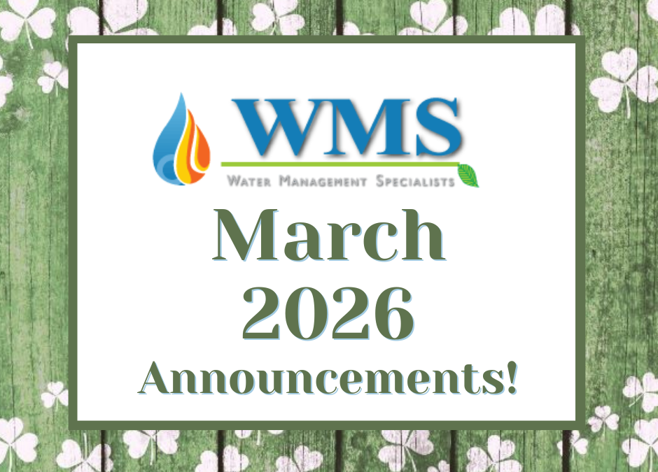 WMS Announcements: 03/2026