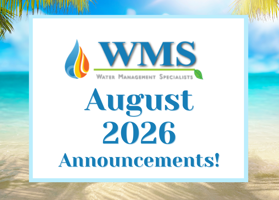 WMS Announcements: 08/2026